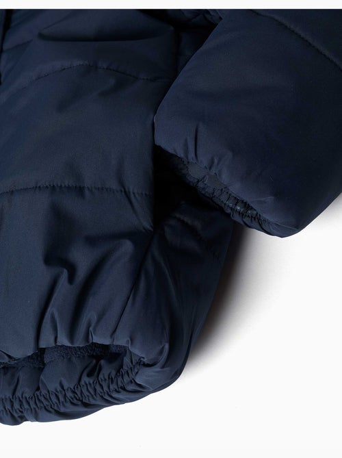 Chaqueta acolchada con capucha y forro polar - Kiabi