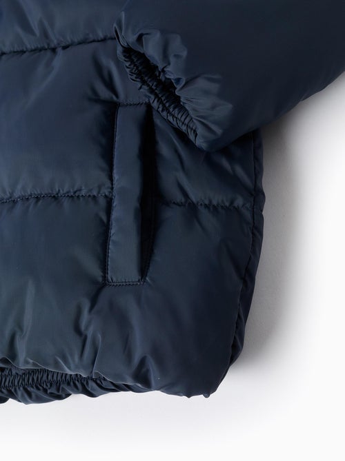 Chaqueta acolchada con capucha y forro polar - Kiabi