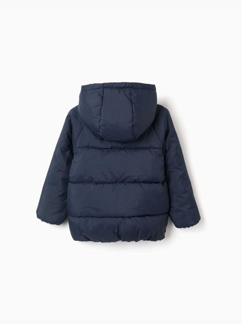Chaqueta acolchada con capucha y forro polar - Kiabi