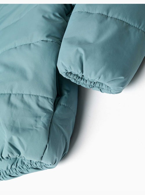 Chaqueta acolchada con capucha y forro polar - Kiabi Chaqueta acolchada con capucha y forro polar - Kiabi