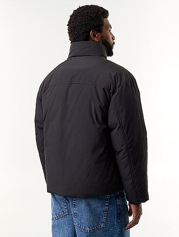 Chaqueta acolchada con cuello alto y mangas raglán