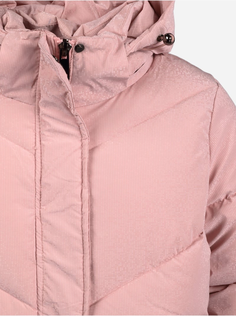 Chaqueta acolchada con efecto pixelado - boom kids Rosa - Kiabi