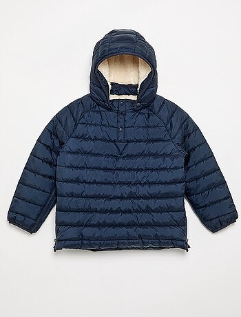 Chaqueta acolchada con interior de borreguillo - colección fácil de poner