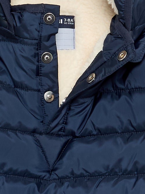 Chaqueta acolchada con interior de borreguillo - colección fácil de poner - Kiabi Chaqueta acolchada con interior de borreguillo - colección fácil de poner - Kiabi