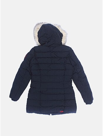Chaqueta acolchada con pelo sintético desmontable - Paragoose