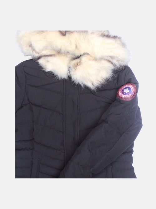 Chaqueta acolchada con pelo sintético desmontable - Paragoose - Kiabi Chaqueta acolchada con pelo sintético desmontable - Paragoose - Kiabi