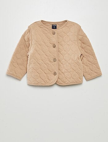 Chaqueta acolchada con relleno y mangas extraíbles