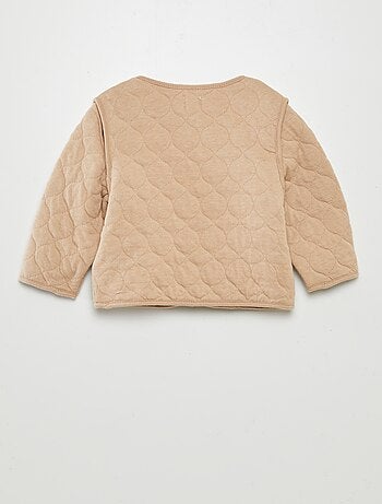 Chaqueta acolchada con relleno y mangas extraíbles