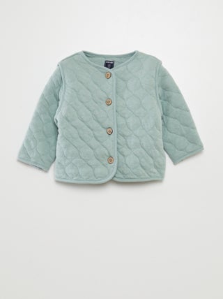 Chaqueta acolchada con relleno y mangas extraíbles