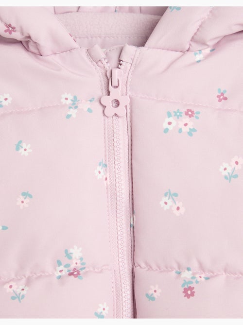 Chaqueta acolchada de flores, mo fashion - Kiabi