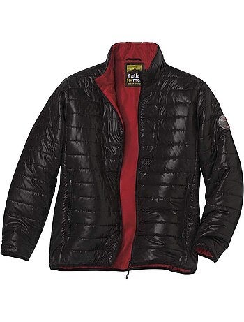 Chaqueta acolchada con cuello alto y cremallera, tratamiento hidrófugo
