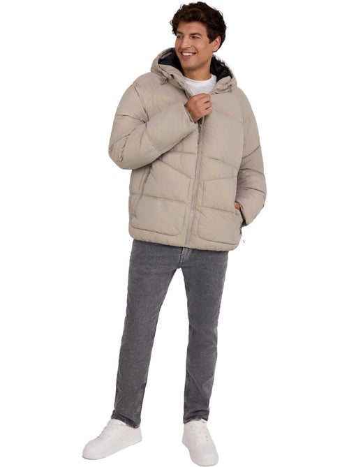 Chaqueta acolchada diseño acolchado de goma para hombre - respect - Kiabi