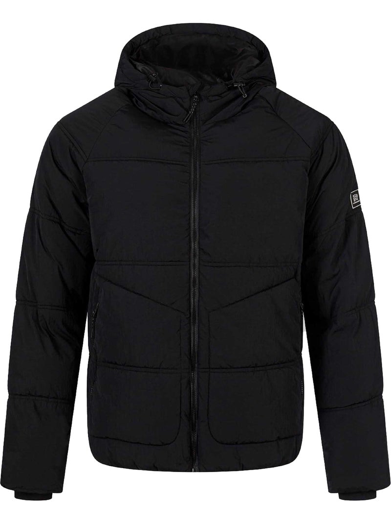 Chaqueta acolchada diseño acolchado de goma para hombre - respect Negro - Kiabi