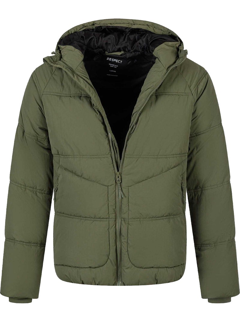 Chaqueta acolchada diseño acolchado para hombre - minoti Verde caqui - Kiabi