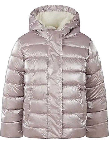 Chaqueta acolchada diseño lisos invierno niñas - minoti