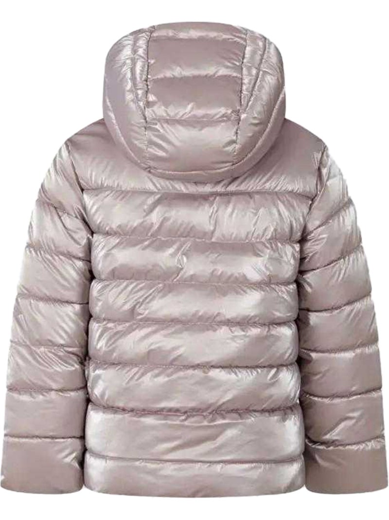 Chaqueta acolchada diseño lisos invierno niñas - minoti Rosa malva - Kiabi