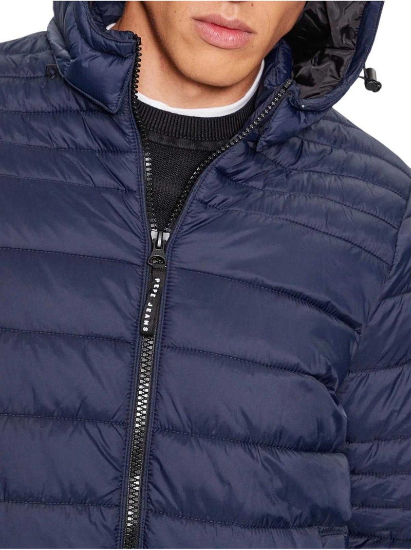 Chaqueta acolchada diseño lisos para hombre - pepe jeans Azul marino - Kiabi
