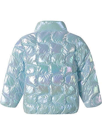 Chaqueta acolchada diseño metalizado de ligero niñas - minoti