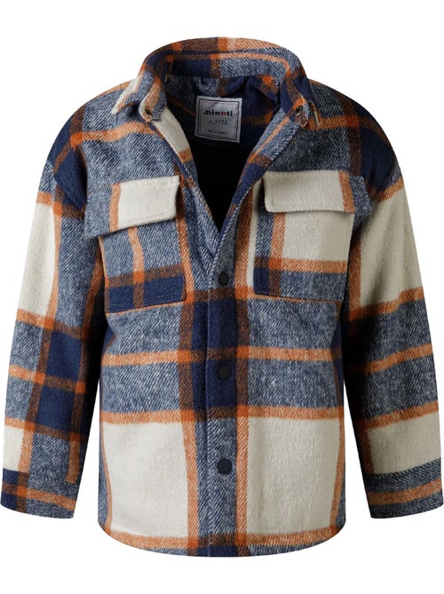Chaqueta acolchada diseño tartán de franela niños - minoti - Kiabi Chaqueta acolchada diseño tartán de franela niños - minoti - Kiabi