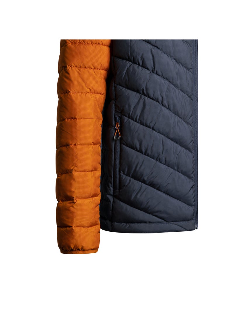 Chaqueta acolchada eriska para hombre - trespass Gris oscuro - Kiabi