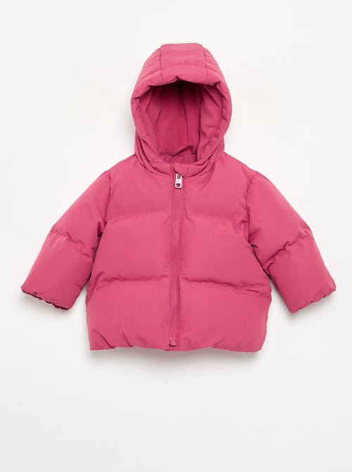 Chaqueta acolchada estampada con capucha - Kiabi Chaqueta acolchada estampada con capucha - Kiabi