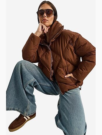Chaqueta acolchada extragrande lucci