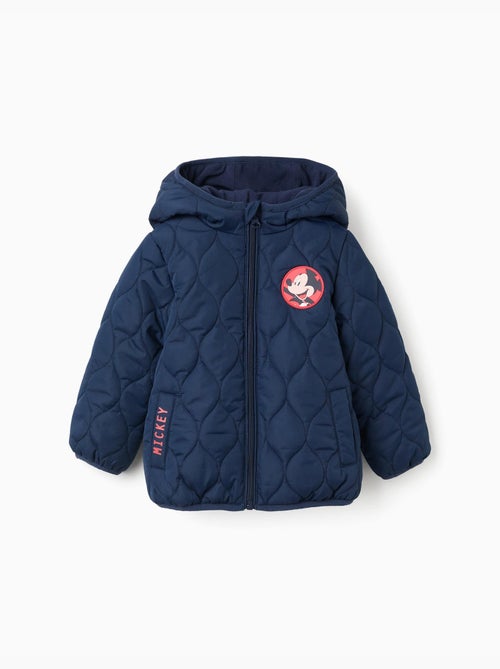 Chaqueta acolchada, forro polar, capucha - Kiabi