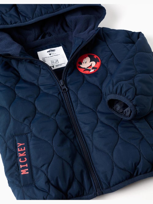 Chaqueta acolchada, forro polar, capucha - Kiabi