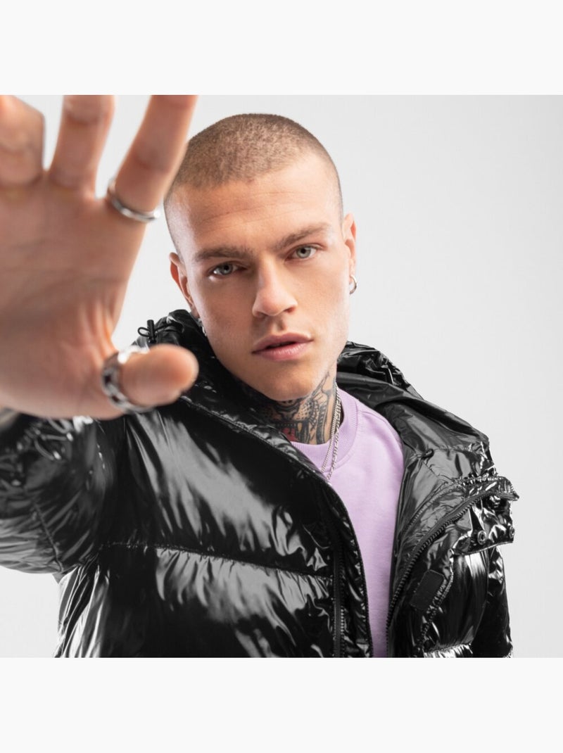 Chaqueta acolchada hombre lifestyle hombre barent Negro - Kiabi