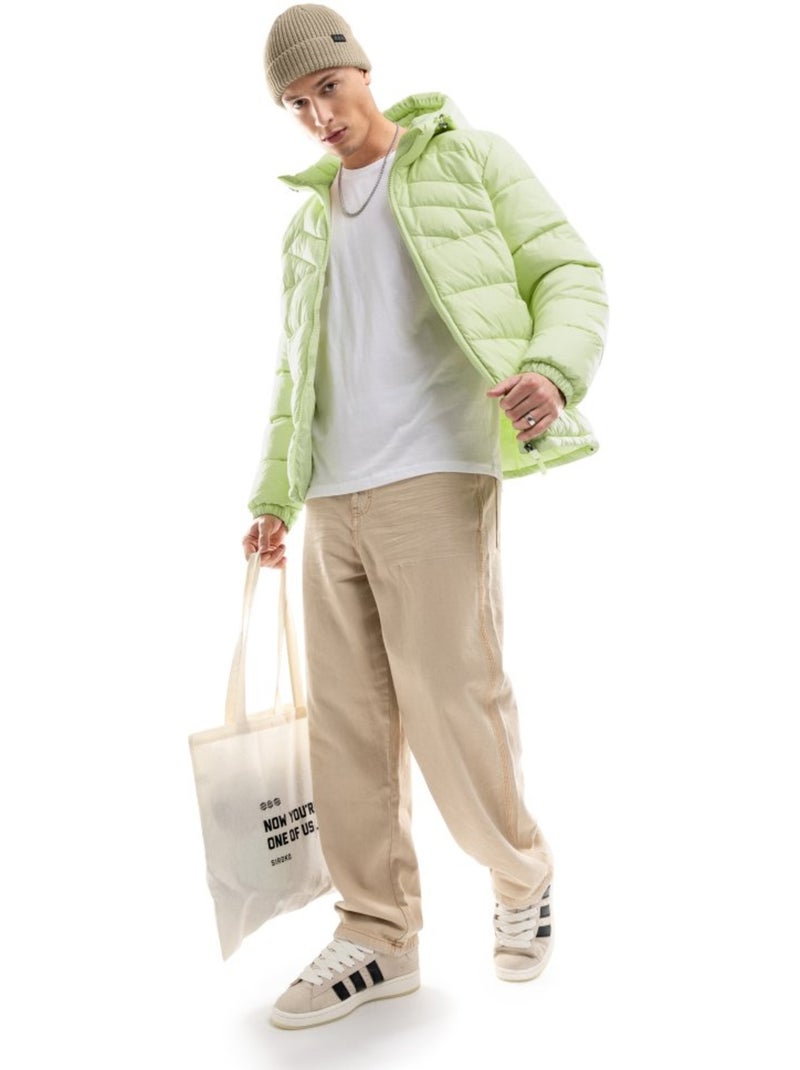 Chaqueta acolchada hombre lifestyle hombre kale Verde - Kiabi