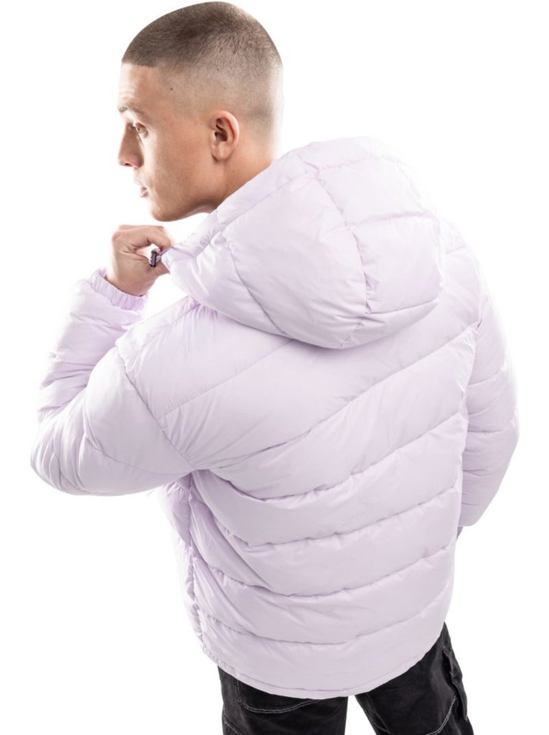 Chaqueta acolchada hombre lifestyle hombre pop Violeta - Kiabi