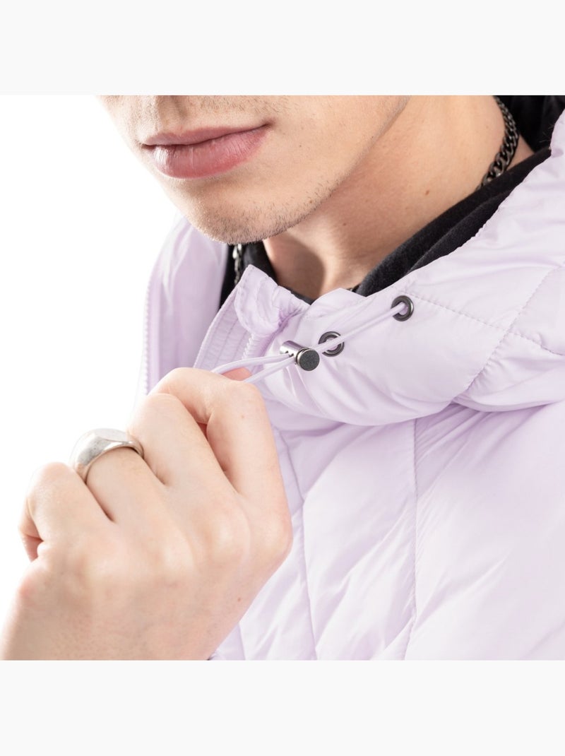 Chaqueta acolchada hombre lifestyle hombre pop Violeta - Kiabi