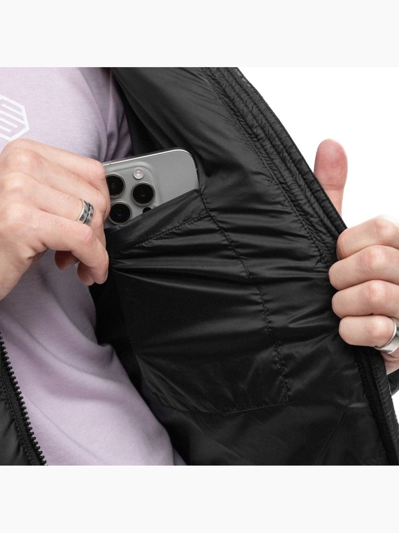 Chaqueta acolchada hombre lifestyle hombre tacca Negro - Kiabi