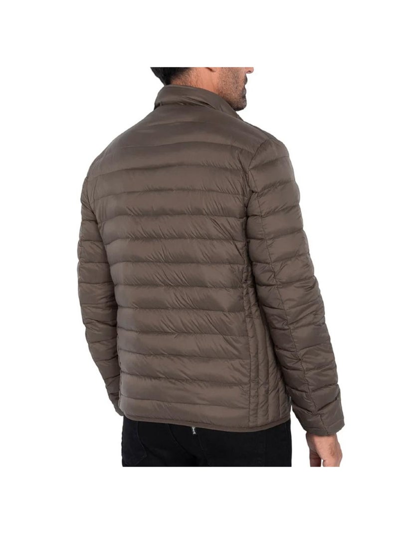 Chaqueta acolchada Hombre Schott OAKLANDRS Marrón - Kiabi