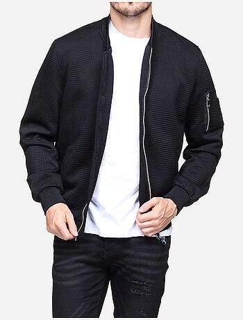 Chaqueta acolchada lisa - Frilivin