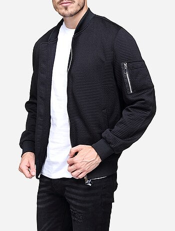 Chaqueta acolchada lisa - Frilivin