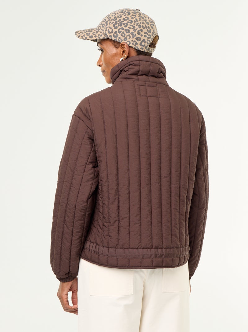 Chaqueta acolchada Marron - Kiabi