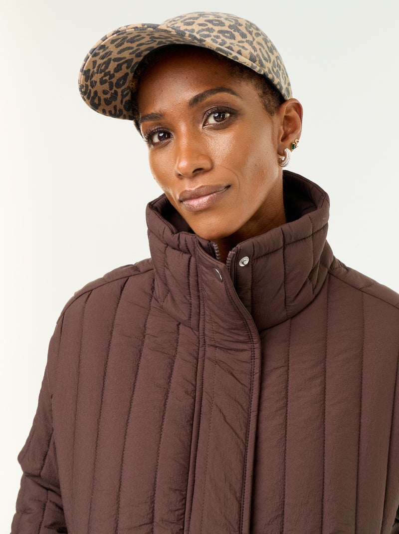 Chaqueta acolchada Marron - Kiabi
