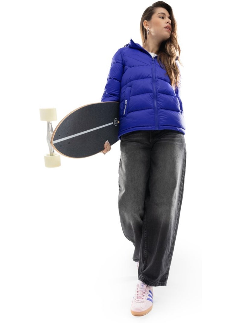 Chaqueta acolchada mujer lifestyle mujer harbor-w Azul - Kiabi