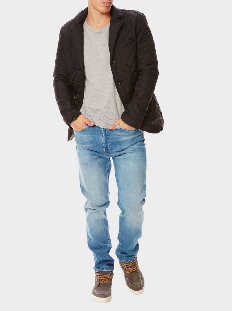 Chaqueta acolchada Negro - Kiabi