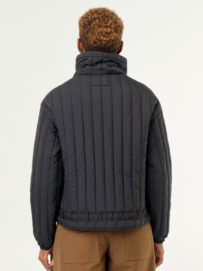 Chaqueta acolchada Negro - Kiabi