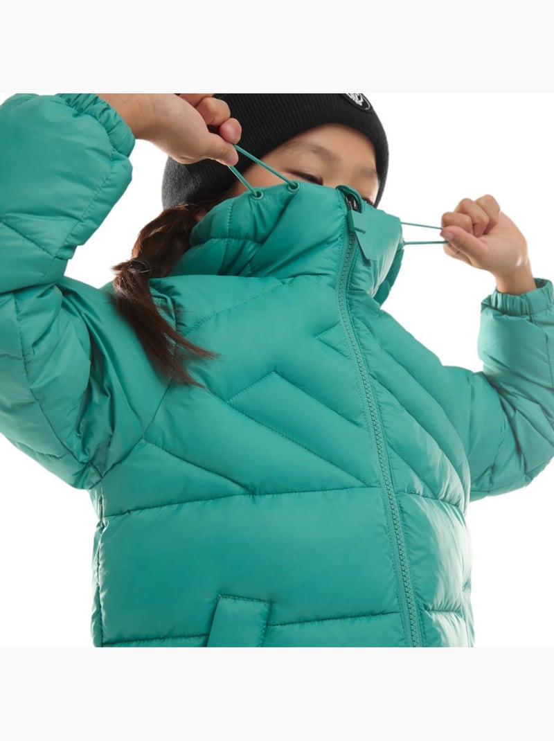 Chaqueta acolchada niña lifestyle niños y niñas jellybean-g Verde - Kiabi