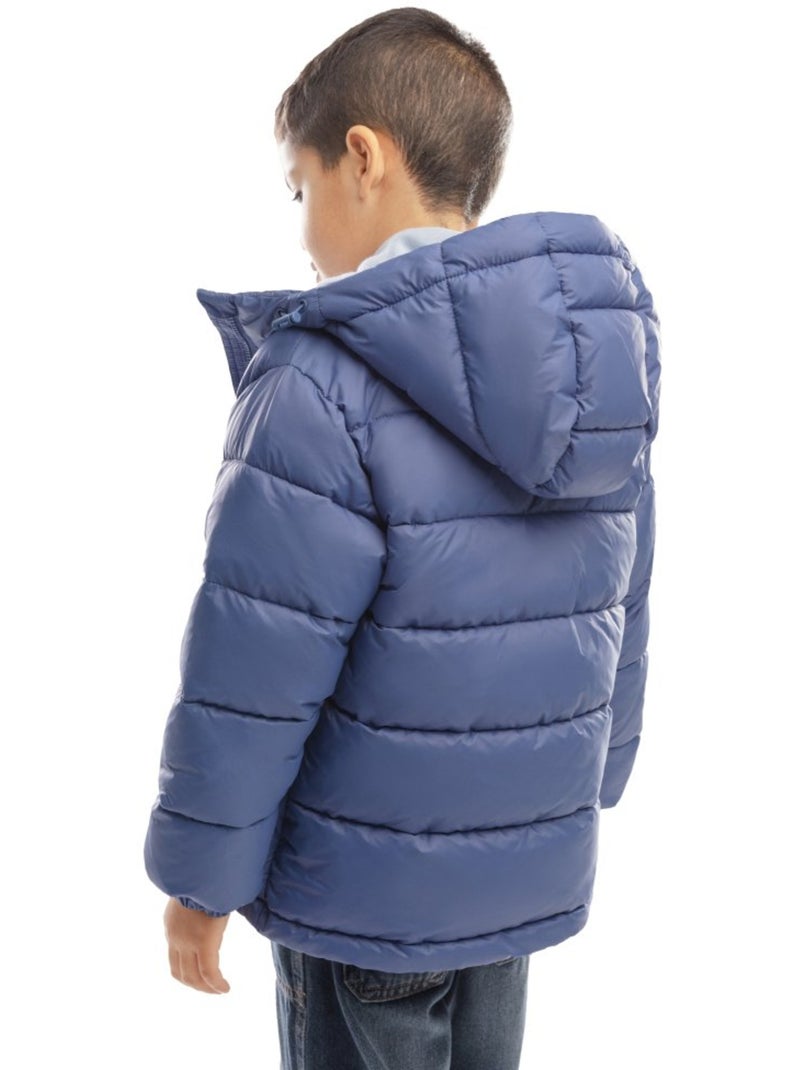 Chaqueta acolchada niño lifestyle niños y niñas balloon Azul marino - Kiabi