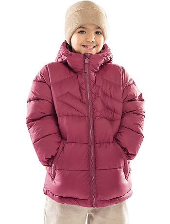 Chaqueta acolchada niño lifestyle niños y niñas berry