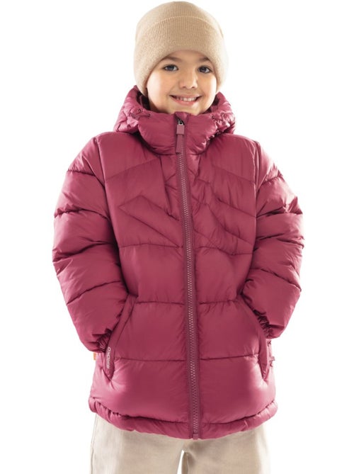 Chaqueta acolchada niño lifestyle niños y niñas berry - Kiabi Chaqueta acolchada niño lifestyle niños y niñas berry - Kiabi