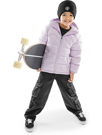 Chaqueta acolchada niño lifestyle niños y niñas mousse
