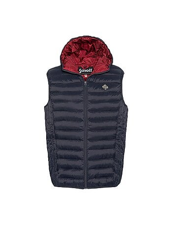 Chaqueta acolchada para hombre Schott 022