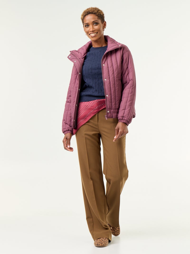 Chaqueta acolchada Purpura - Kiabi