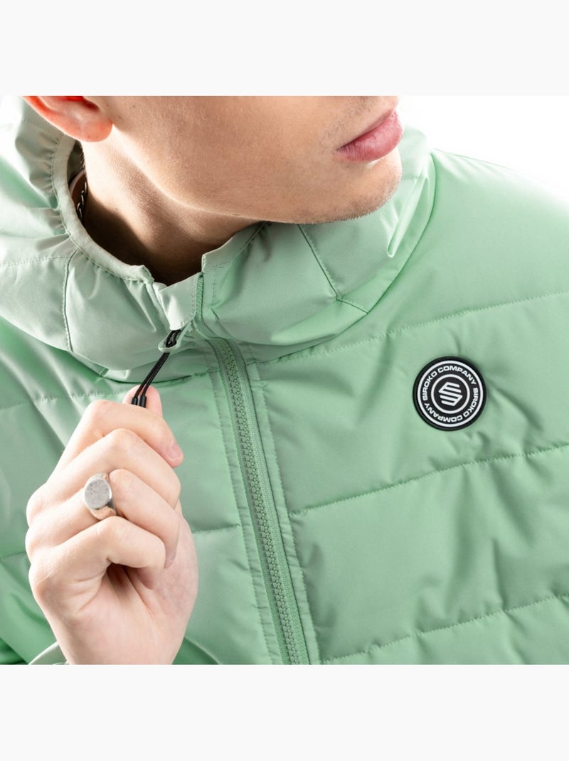 Chaqueta acolchada resistente al agua hombre lifestyle hombre cruise Verde - Kiabi