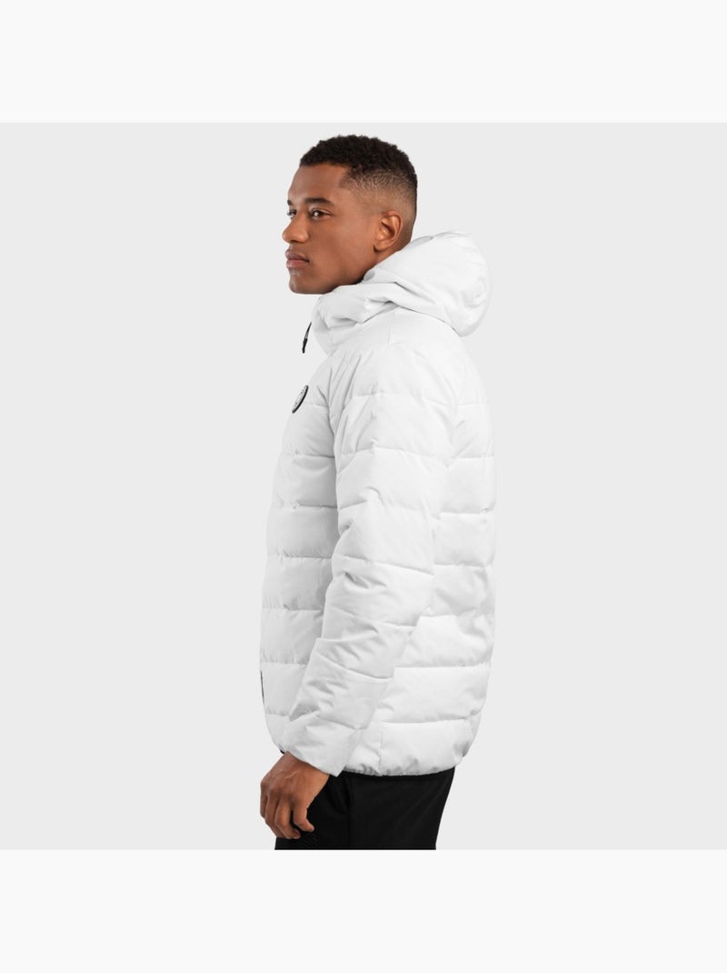 Chaqueta acolchada resistente al agua hombre lifestyle hombre natur Blanco - Kiabi